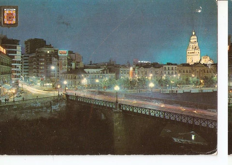 Postal 044726 : Murcia. Puente viejo Gran Via y Glorieta de España