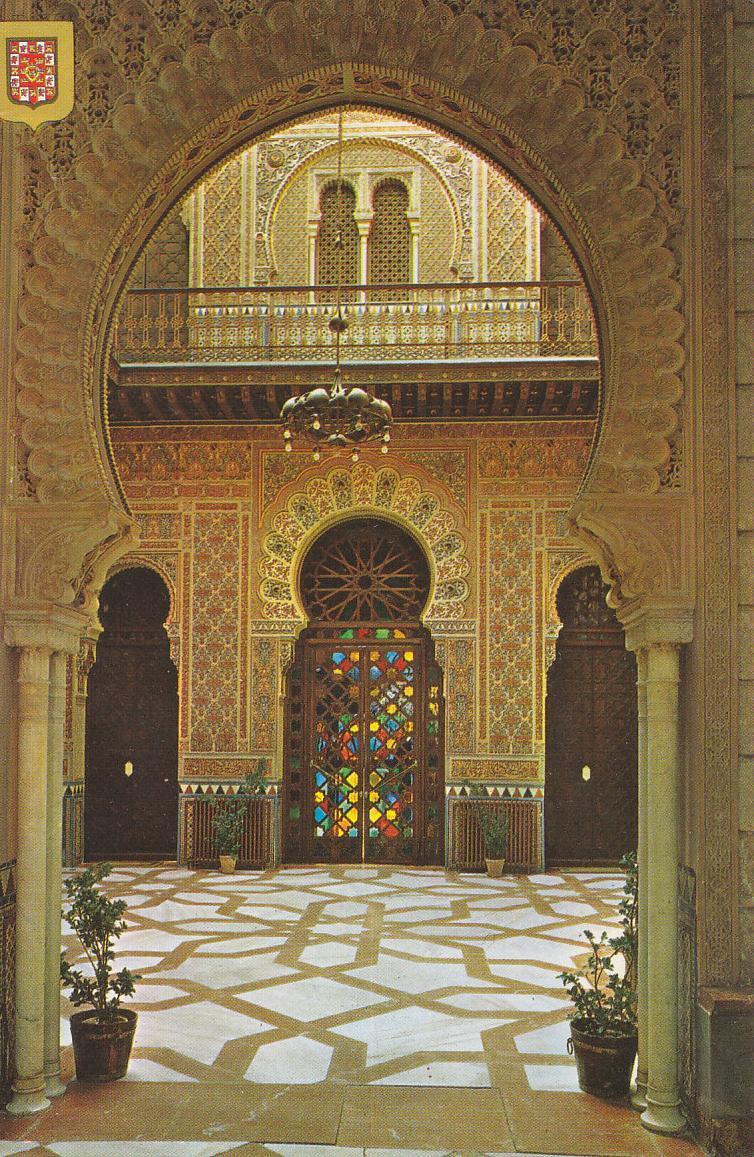 Postal 62020 : Murcia. Casino. Patio Arabe