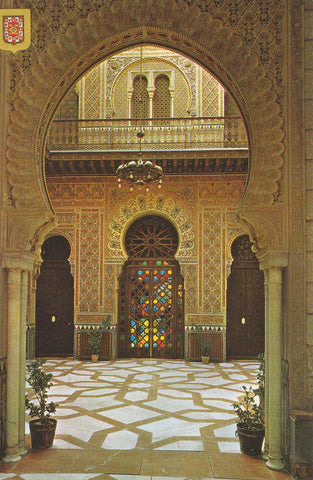 Postal 62020 : Murcia. Casino. Patio Arabe