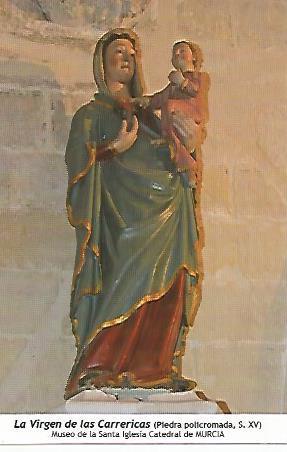 POSTAL 18522: Virgen de las Carrericas. Murcia