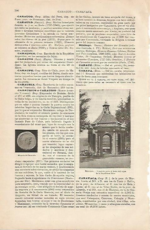 LAMINA ESPASA 4284: Templete de Caravaca Murcia