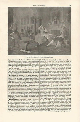 LAMINA ESPASA 30197: Despues del matrimonio por W. Hogarth