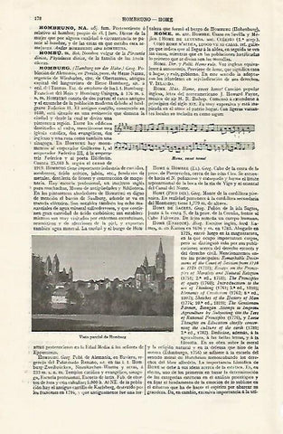 LAMINA ESPASA 30212: Vista parcial de Homburg Alemania