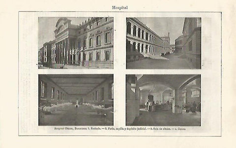 LAMINA ESPASA 30246: Hospital Clinico de Barcelona