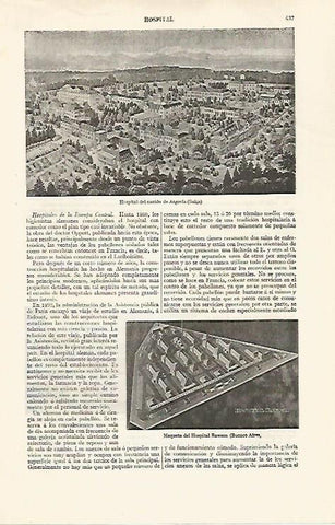 LAMINA ESPASA 30247: Hospital del canton de Argovia Suiza