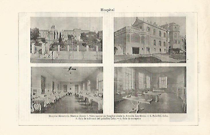 LAMINA ESPASA 30249: Hospital Rivadavia de Buenos Aires
