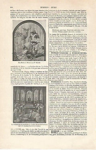 LAMINA ESPASA 30258: San Huberto por F. Matsch