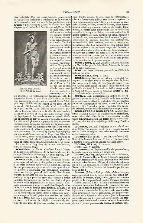 LAMINA ESPASA 30311: El Señor de la Columna de Icod Tenerife