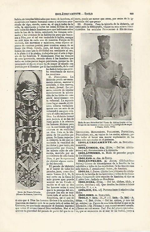 LAMINA ESPASA 30314: Divinidad del norte de Africa