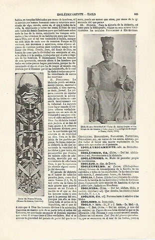 LAMINA ESPASA 30314: Divinidad del norte de Africa