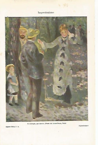 LAMINA ESPASA 30334: El columpio por Renoir