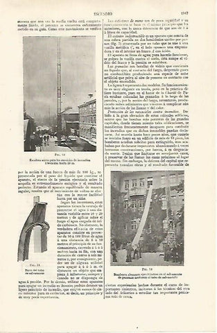 LAMINA ESPASA 30337: Escalera para apagar incendios