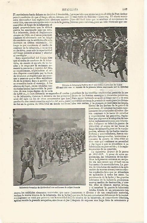 LAMINA ESPASA 30371: El principe de Gales en el peloton de Infanteria de Inglaterra