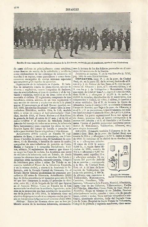 LAMINA ESPASA 30373: Infanteria Reichsweckr de Alemania