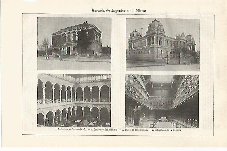 LAMINA ESPASA 30377:  Escuela de Ingenieros de Minas 