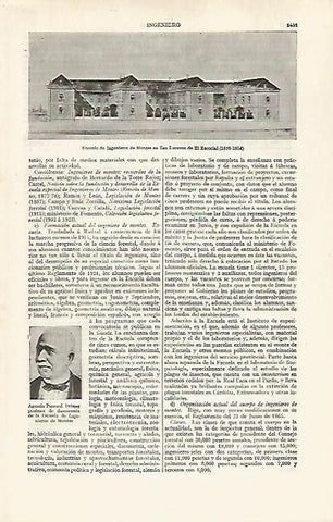 LAMINA ESPASA 30378: Escuela de Ingeniereos de Montes de San Lorenzo de El Escorial