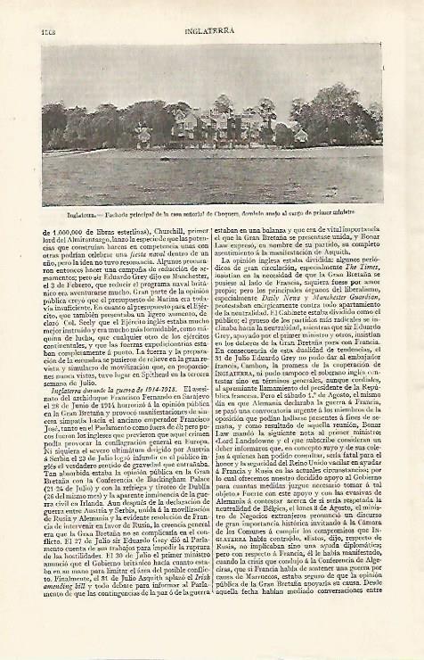 LAMINA ESPASA 30397: Casa señorial de Chequers Inglaterra
