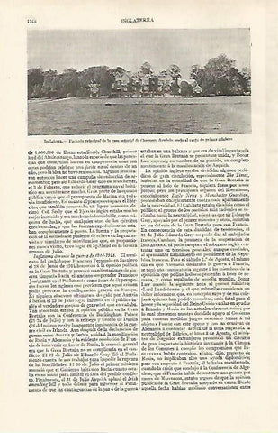 LAMINA ESPASA 30397: Casa señorial de Chequers Inglaterra