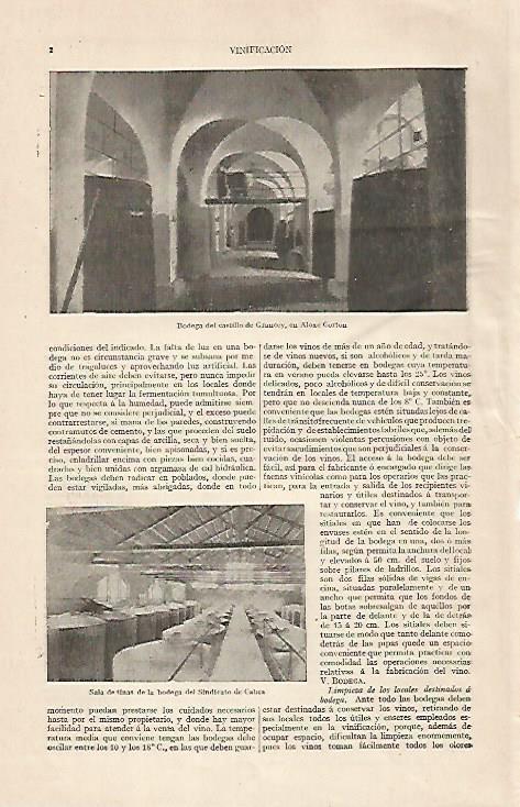 LAMINA ESPASA 30406: Bodega del castillo de Grancey
