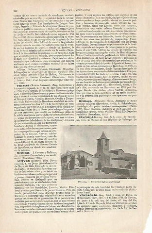LAMINA ESPASA 30411: Iglesia de Vinyoles Barcelona