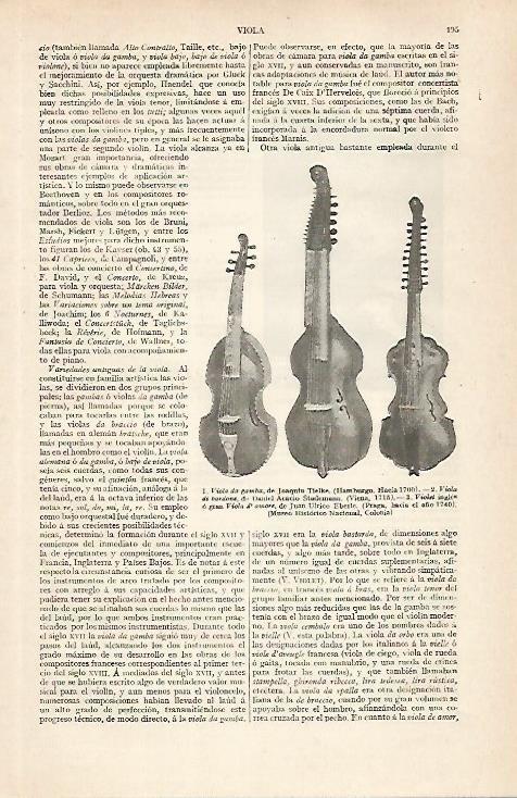 LAMINA ESPASA 30417: Viola de Tielke de Stademann y de Uberle