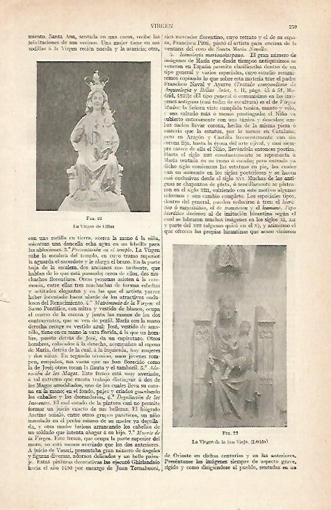 LAMINA ESPASA 30426: La  Virgen de Cillas
