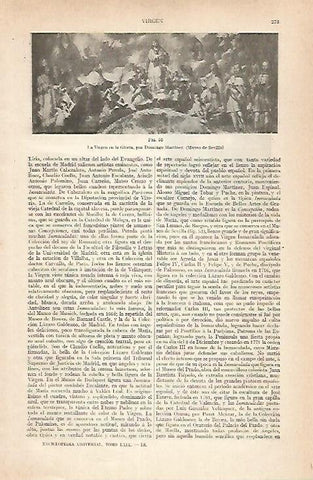 LAMINA ESPASA 30434: La Virgen en la Gloria por D. Martinez
