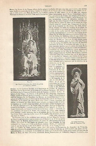 LAMINA ESPASA 30435: La Virgen de las Mercedes