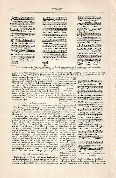 LAMINA ESPASA 30448: Cantos visigoticos