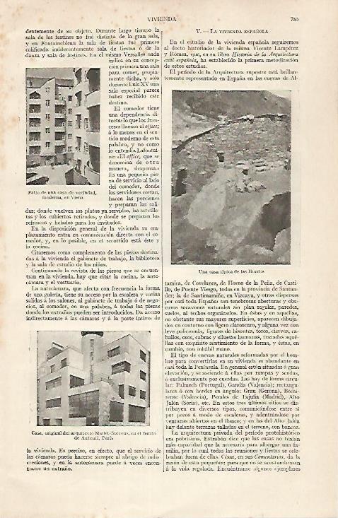 LAMINA ESPASA 30492: Casas de Viena Paris y Hurdes
