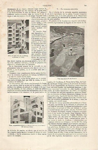 LAMINA ESPASA 30492: Casas de Viena Paris y Hurdes