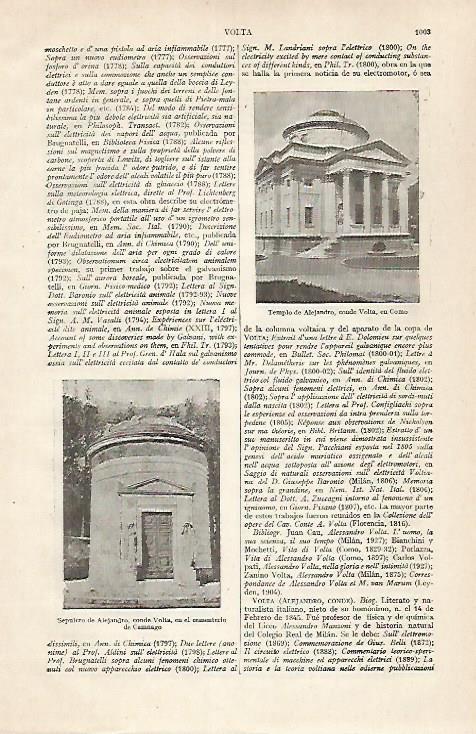 LAMINA ESPASA 30504: Templo de Alejandro en Como