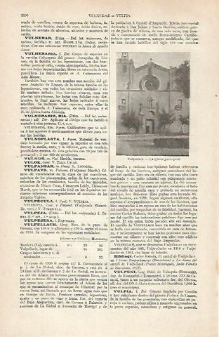 LAMINA ESPASA 30520: Iglesia de Vulpellach Girona