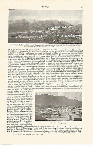LAMINA ESPASA 30546: Tetuan y alrededores