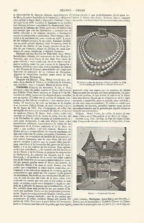 LAMINA ESPASA 30571: Collar de madame Thiers