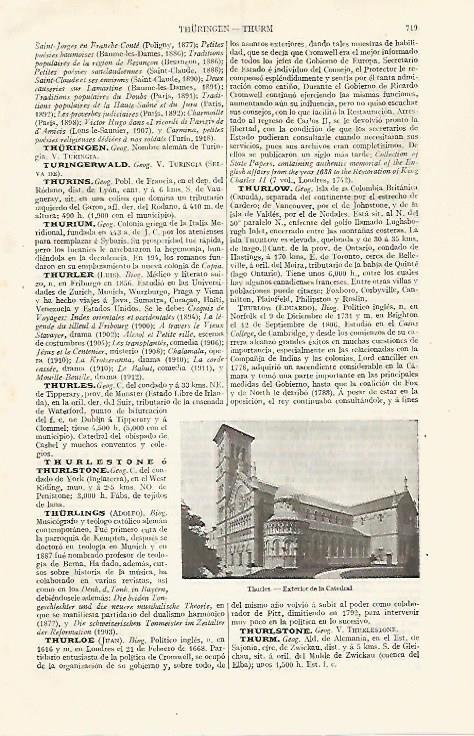 LAMINA ESPASA 30587: Catedral de Thurles Irlanda