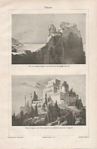 LAMINA ESPASA 30595: Villa de Jupiter segun Veichardij