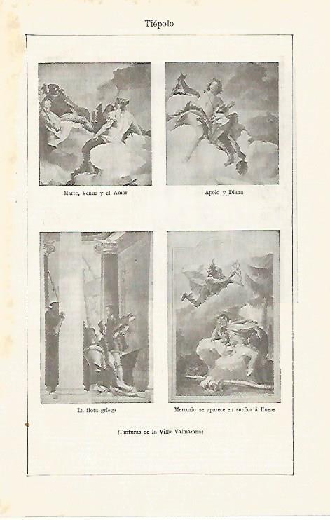 LAMINA ESPASA 30617: Pinturas de Tiepolo en la Villa Valmarana