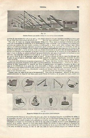 LAMINA ESPASA 30625: Elementos de excavadoras
