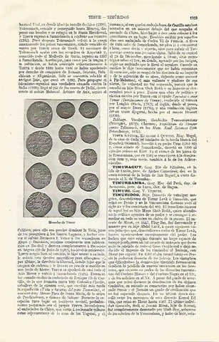 LAMINA ESPASA 30659: Monedas de Timur