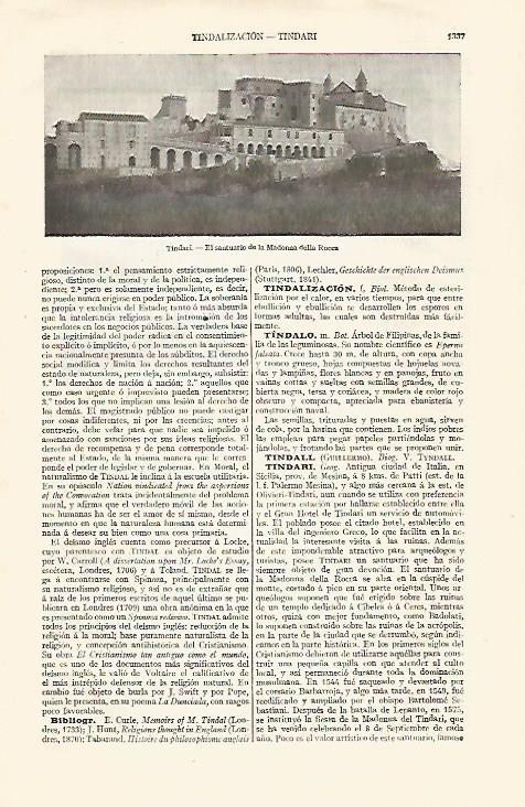 LAMINA ESPASA 30660: Santuario de la Madonna della Rocca en Tindari Italia