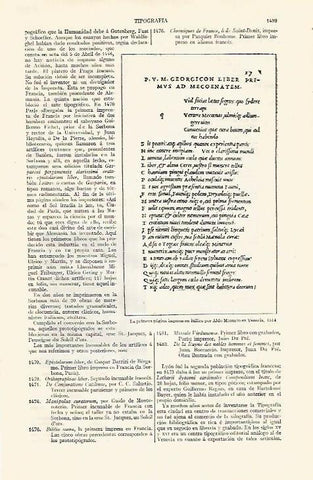 LAMINA ESPASA 30680: Primera pagina impresa en italica de 1514