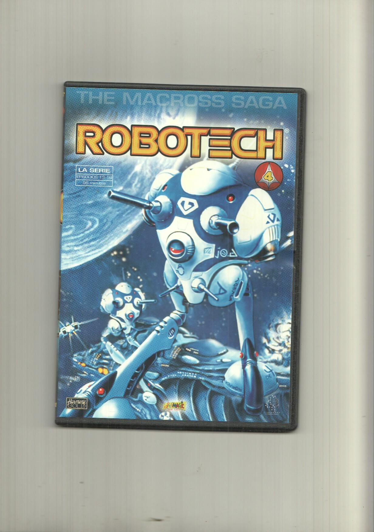 DVD: The Macross Saga Robotech numero 04 con los episodios 13 al 16