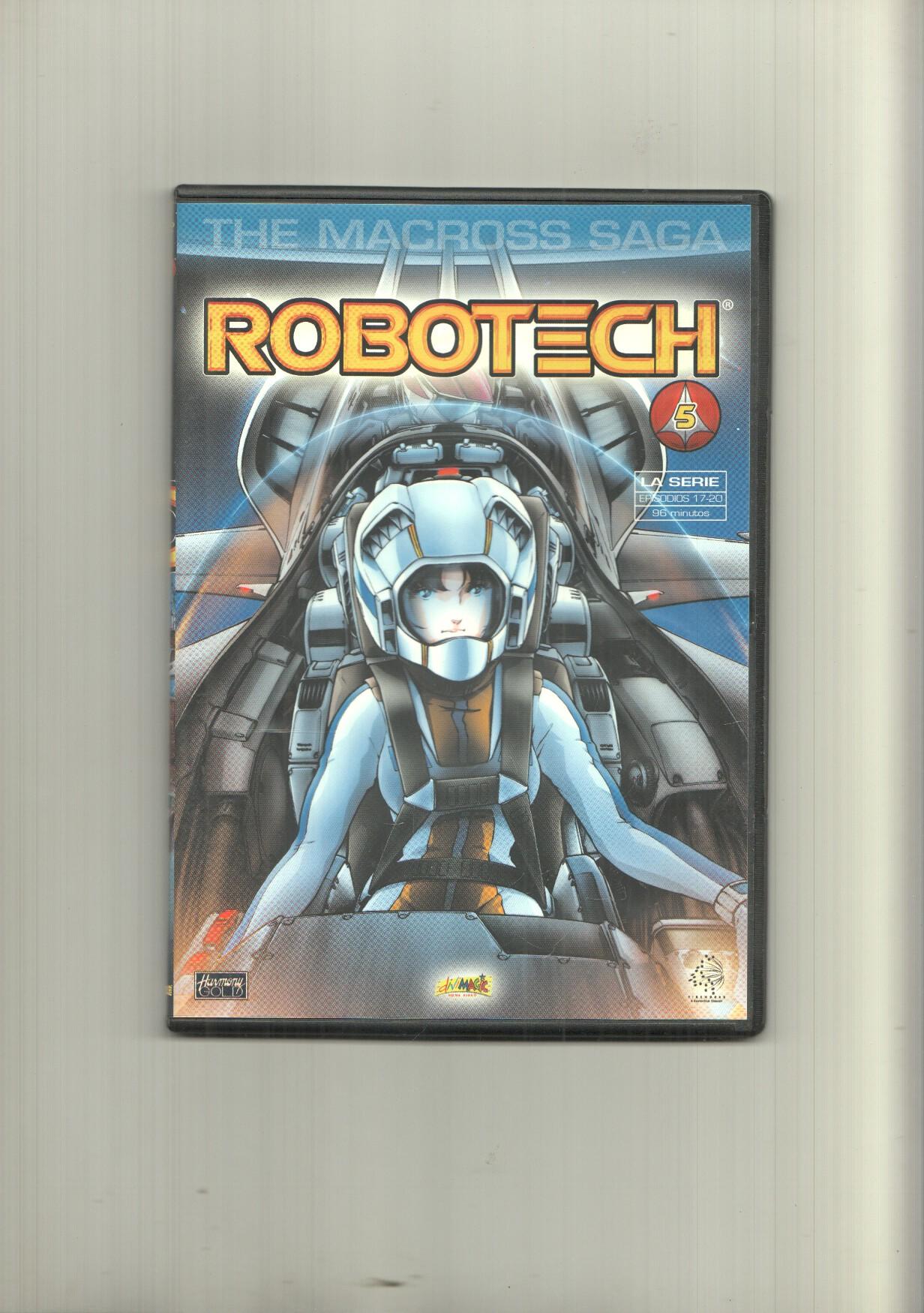 DVD: The Macross Saga Robotech numero 05 con los episodios 17 al 20