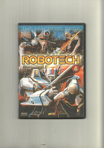 DVD: The Macross Saga Robotech numero 06 con los episodios 21 aL 24