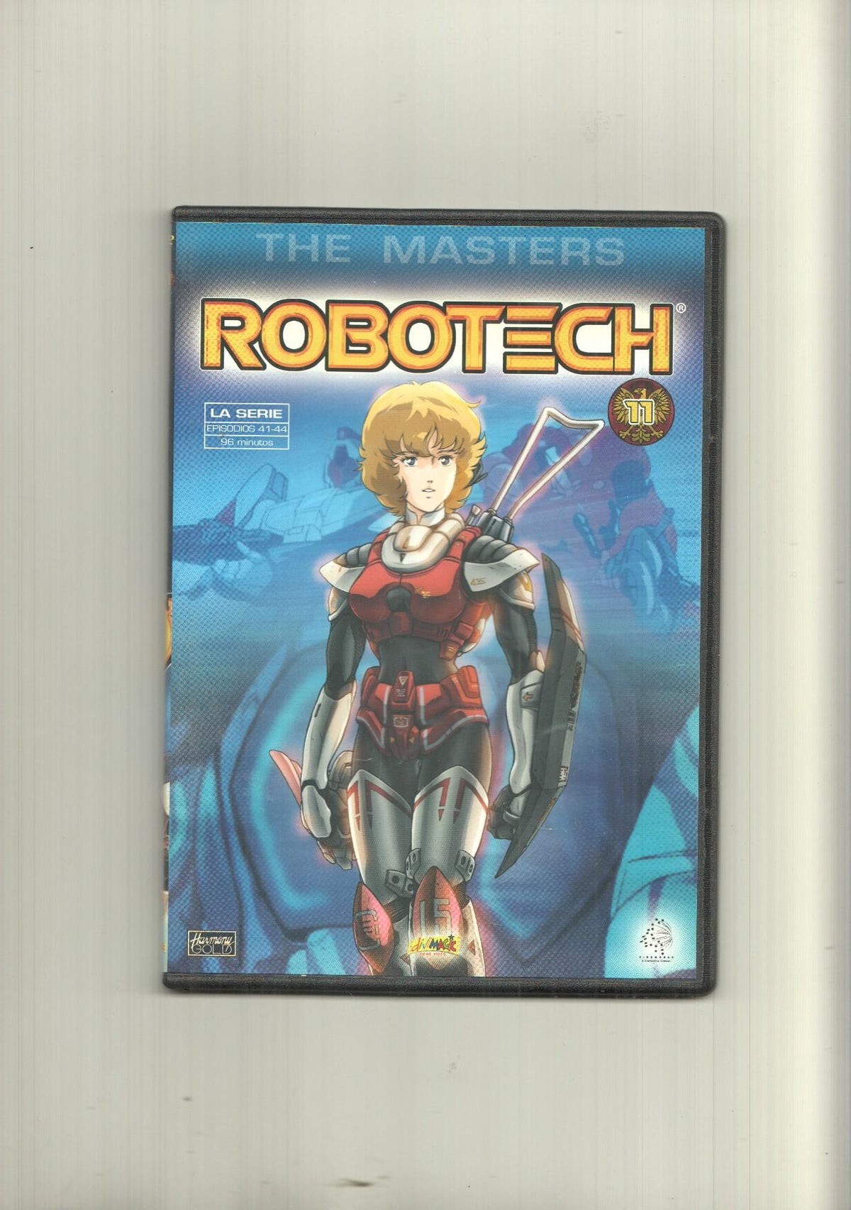 DVD: The Macross Saga Robotech numero 11 con los episodios 41 al 44