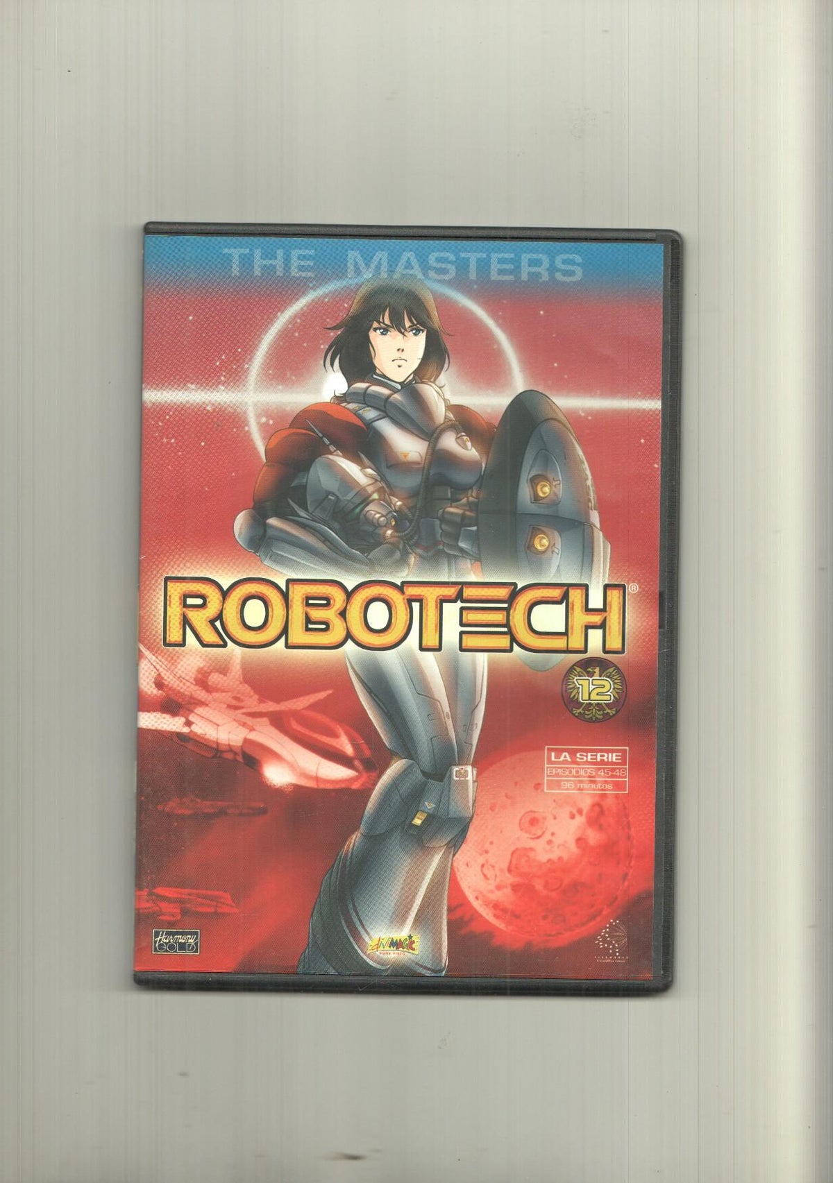 DVD: The Macross Saga Robotech numero 12 con los episodios 45 al 48