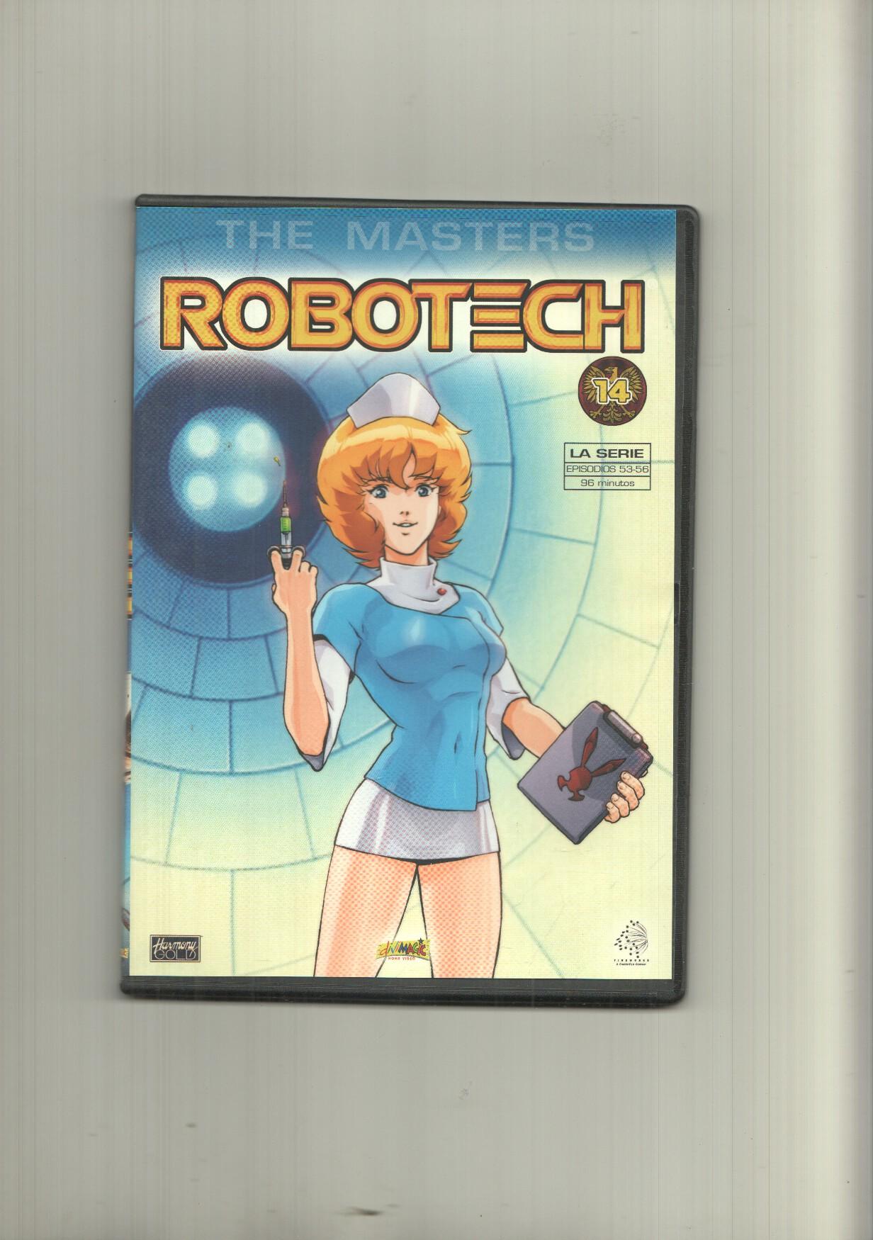 DVD: The Macross Saga Robotech numero 14 con los episodios 53 al 56