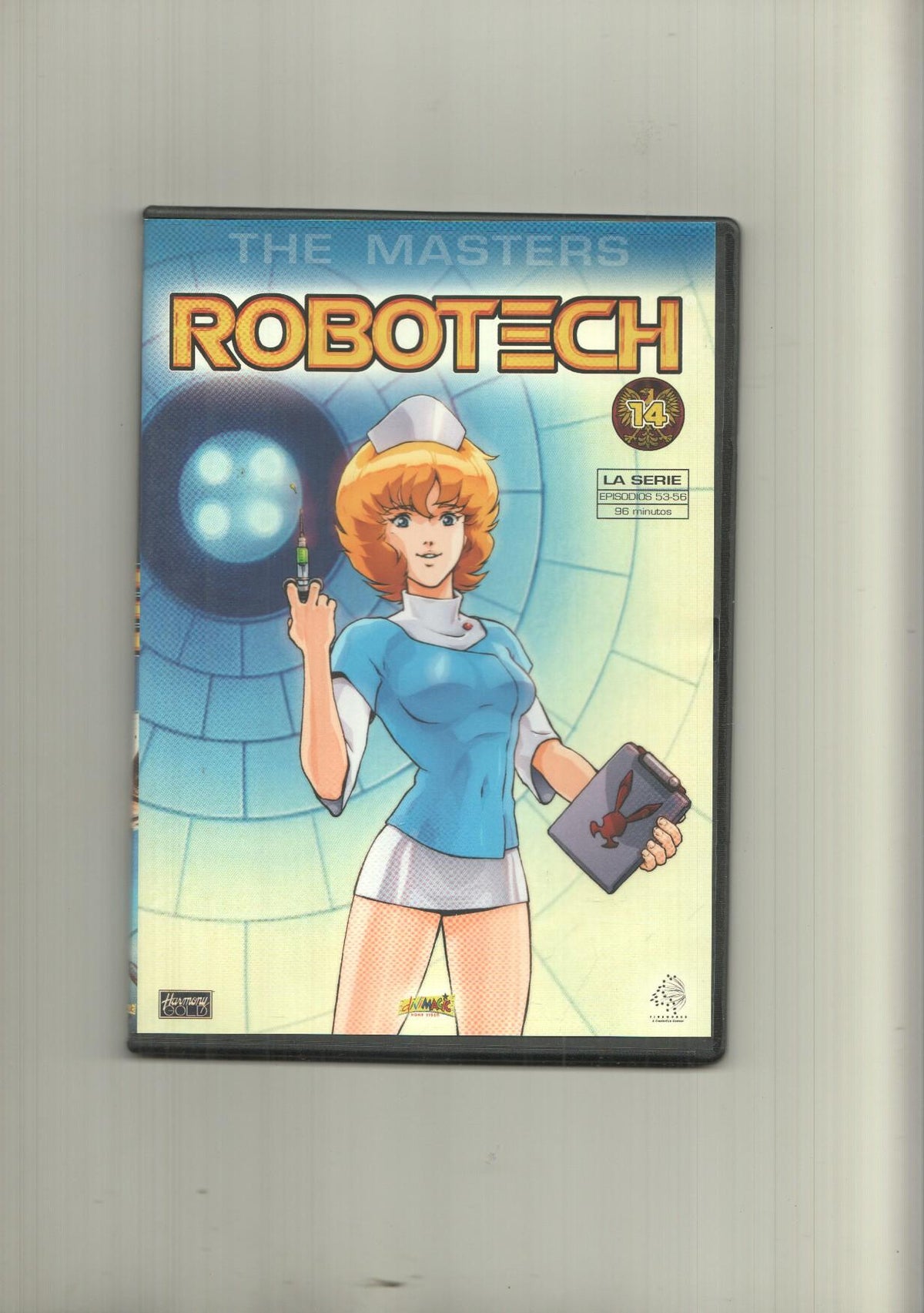 DVD: The Macross Saga Robotech numero 14 con los episodios 53 al 56