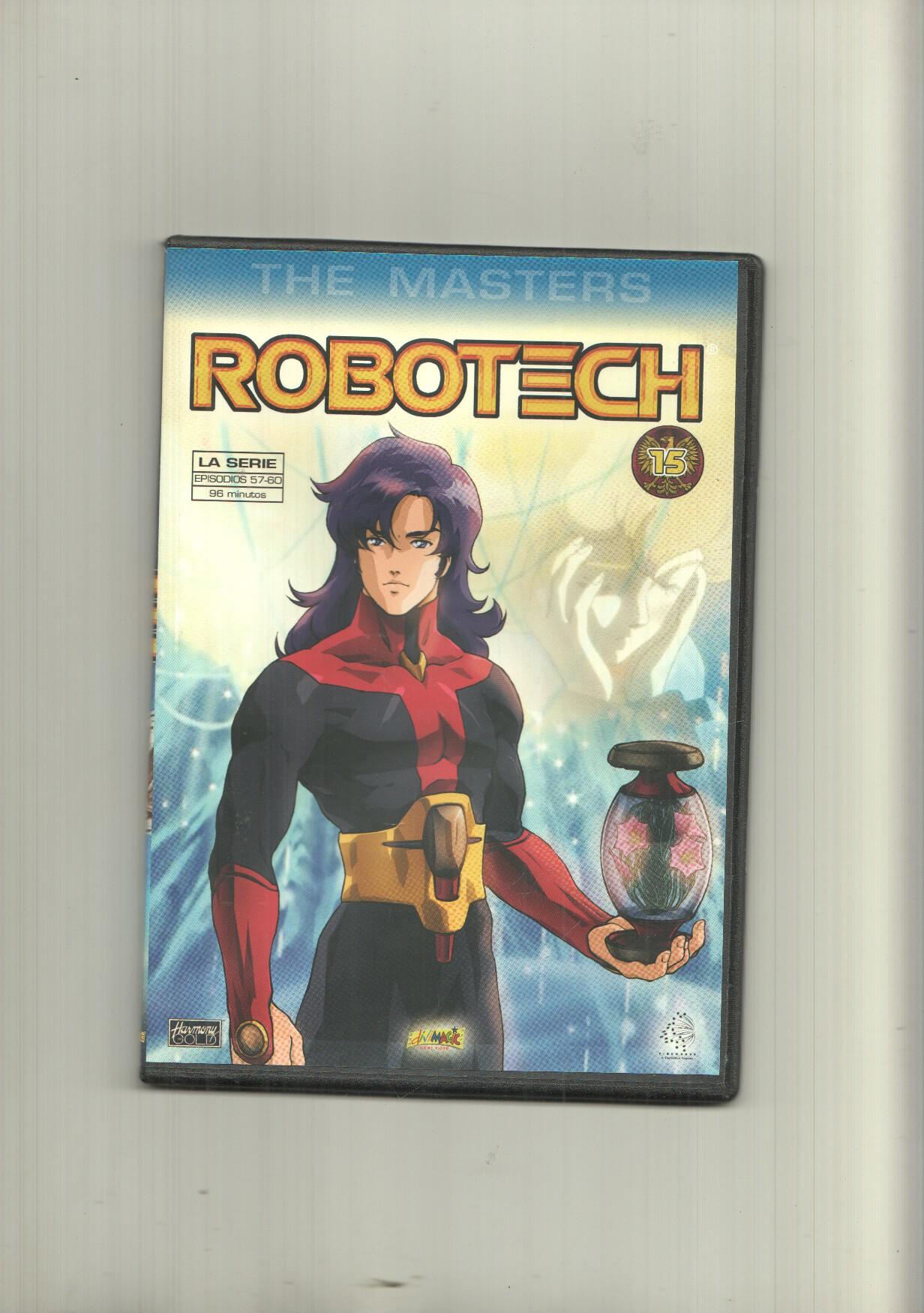 DVD: The Macross Saga Robotech numero 15 con los episodios 57 al 60